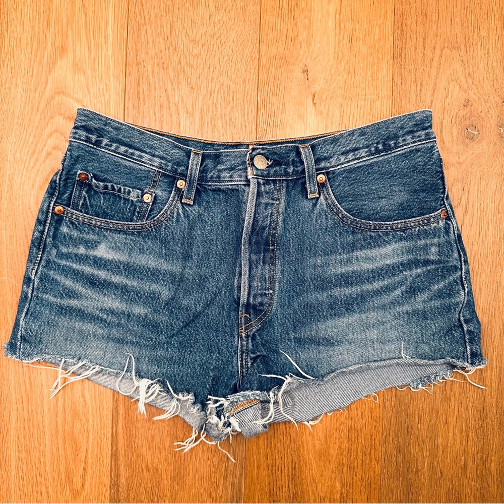 Levi’s Premium 501 Cutoff Jean Shorts- 30
